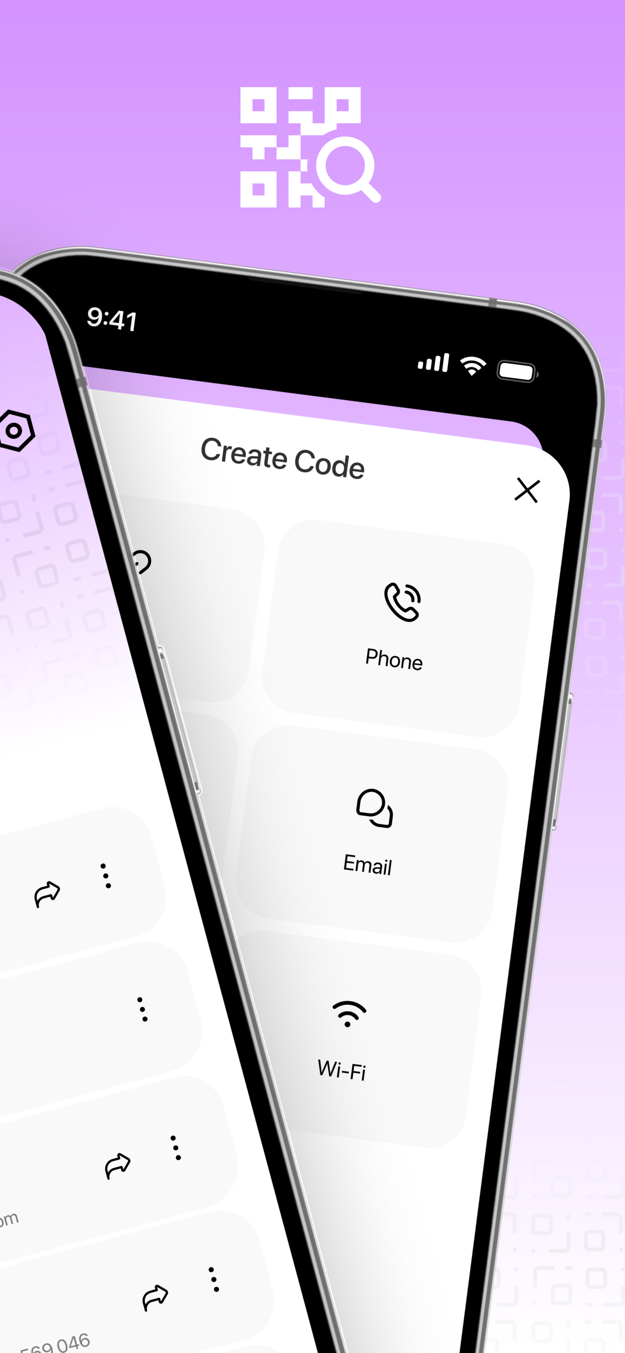 Qimi QR App Screenshot